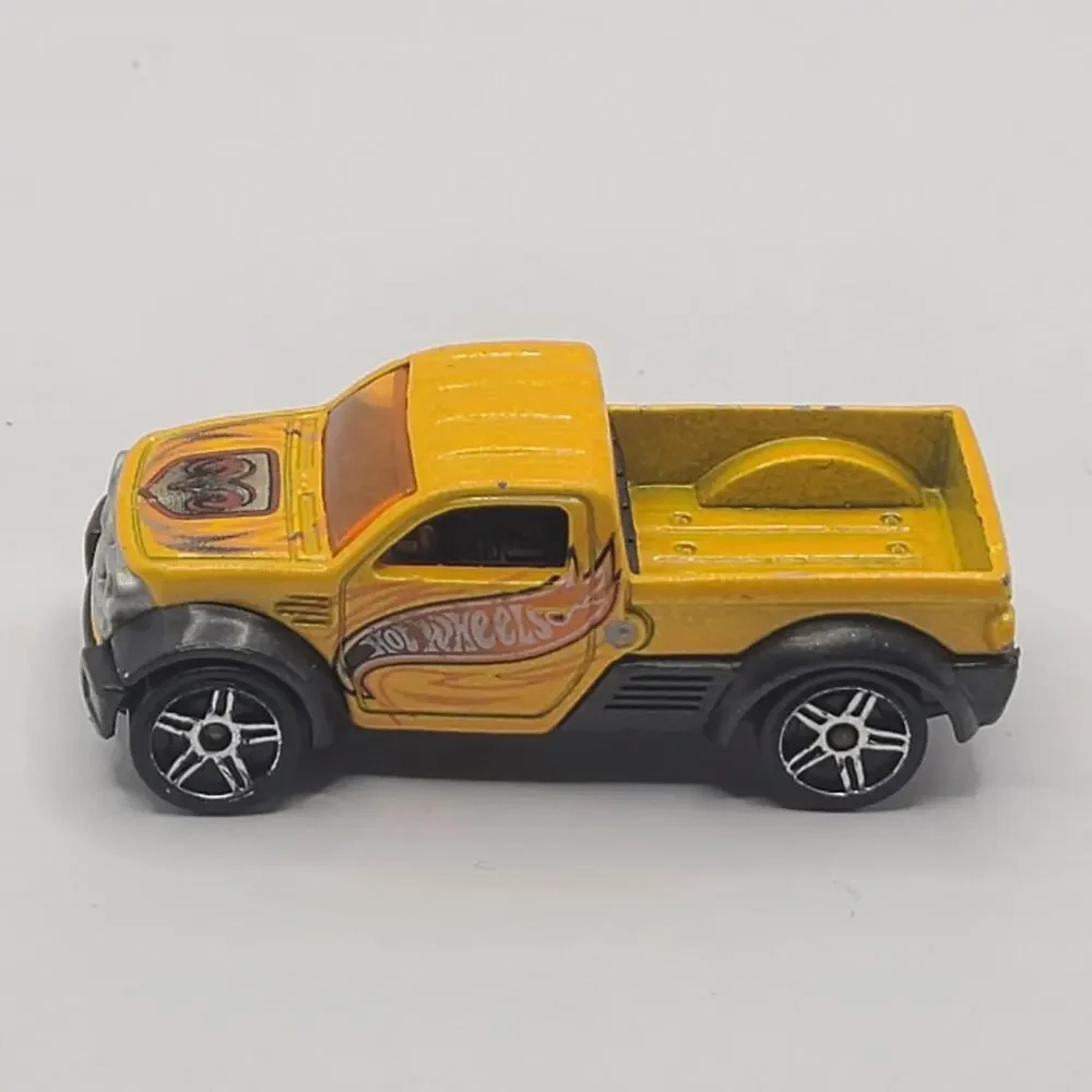 2003 Hot Wheels First Editions Yellow Dodge M80 Loose 1:64 C3